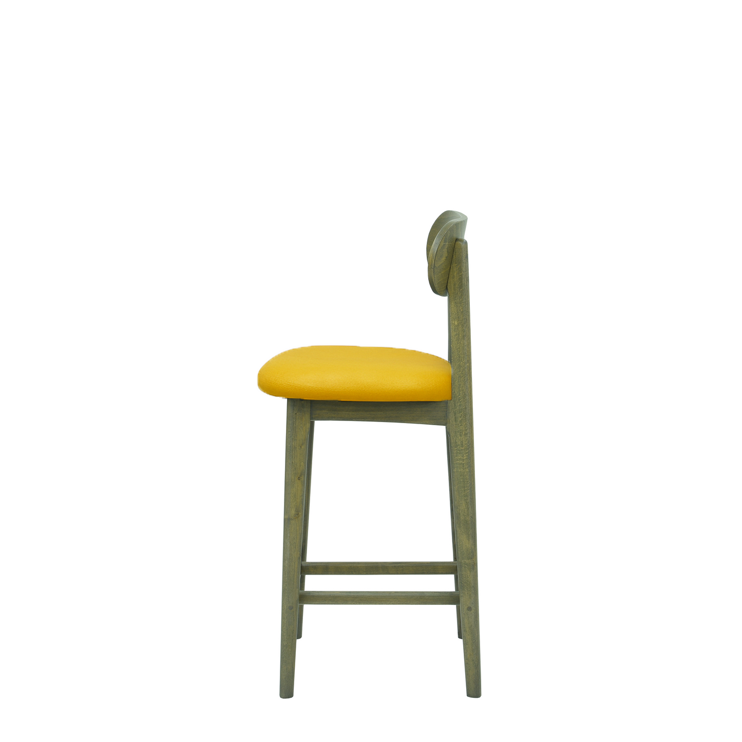Scaun bar piele VERDE | model CLEO
