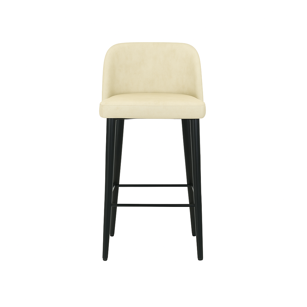 Scaun bar piele VERDE | model IVA