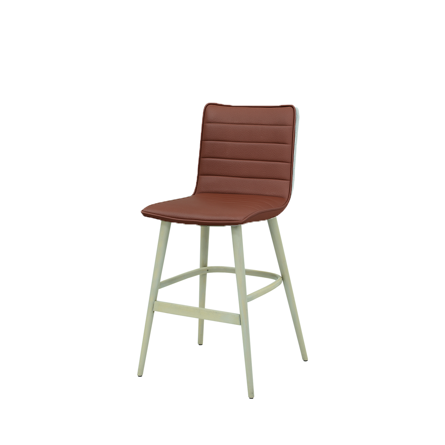 Scaun bar piele VERDE | model NIZZIE
