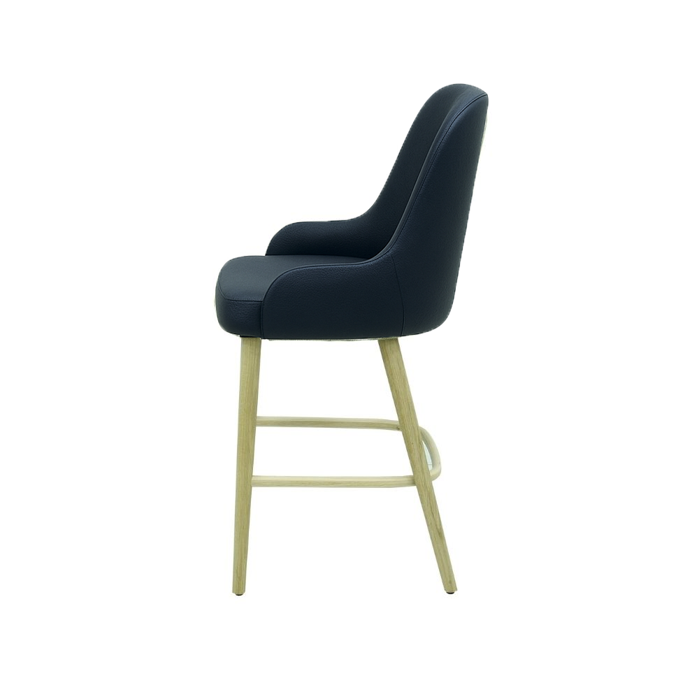 Scaun bar piele naturala | model ROCCO
