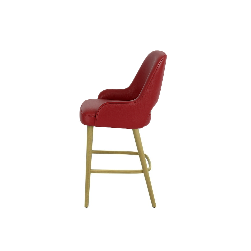 Scaun bar piele naturala | model HUGO