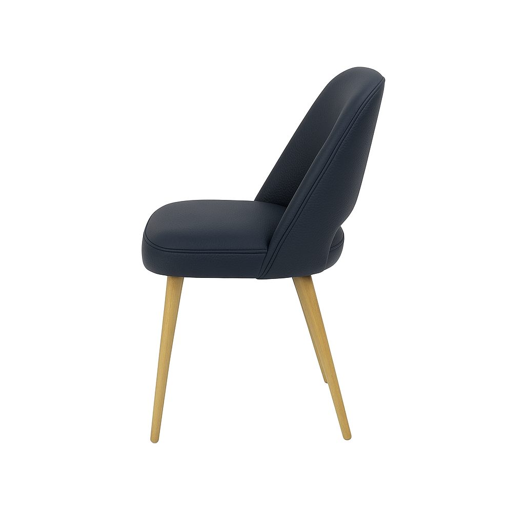 Scaun piele BEJ | model HUGO