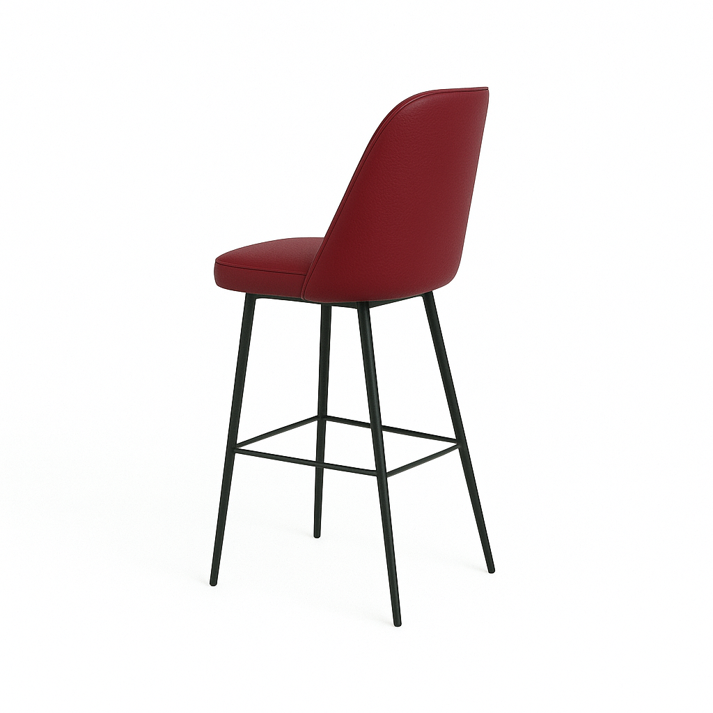 Scaun bar piele naturala ROSIE | model FOX