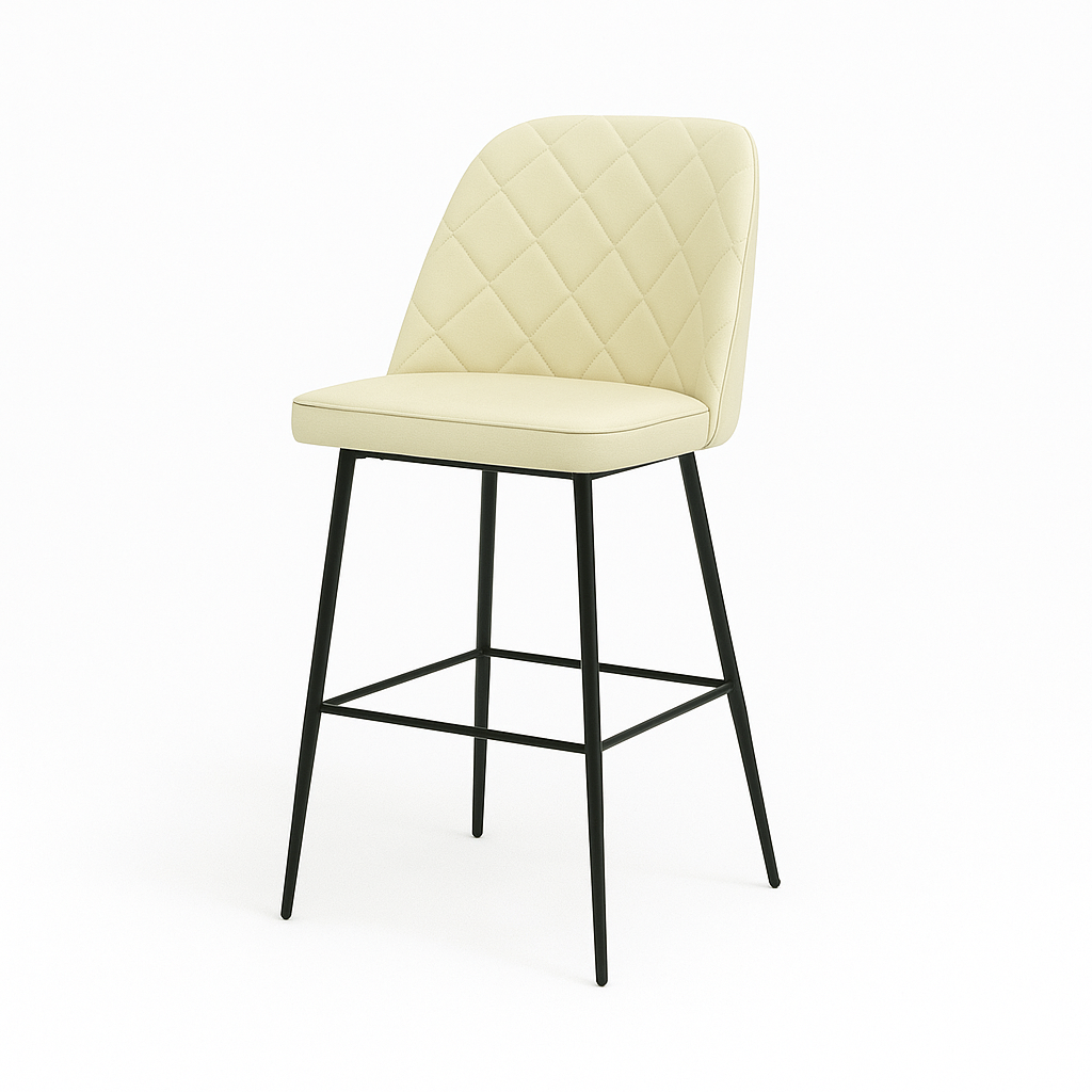 Scaun bar piele naturala ROSIE | model FOX