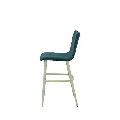 Scaun bar catifea BEJ | model NIZZIE