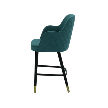 Scaun bar catifea ALBASTRA | model PINO X