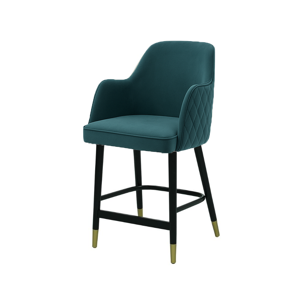 Scaun bar catifea ROZ | model PINO X