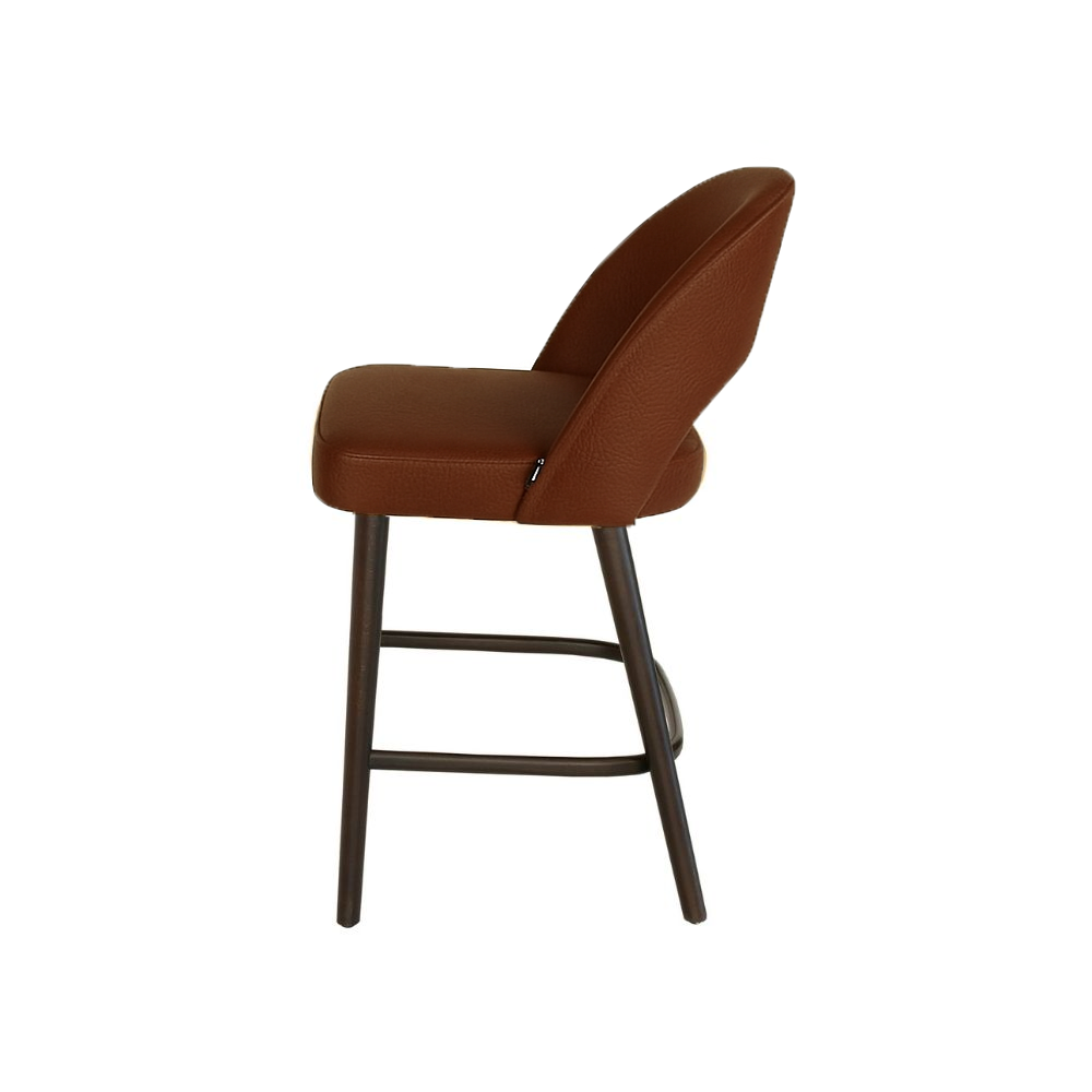 Scaun bar piele VERDE | model EXPRES