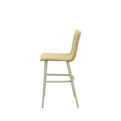 Scaun bar piele VERDE | model NIZZIE