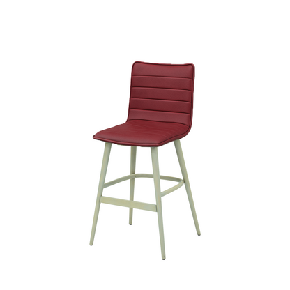 Scaun bar piele VERDE | model NIZZIE