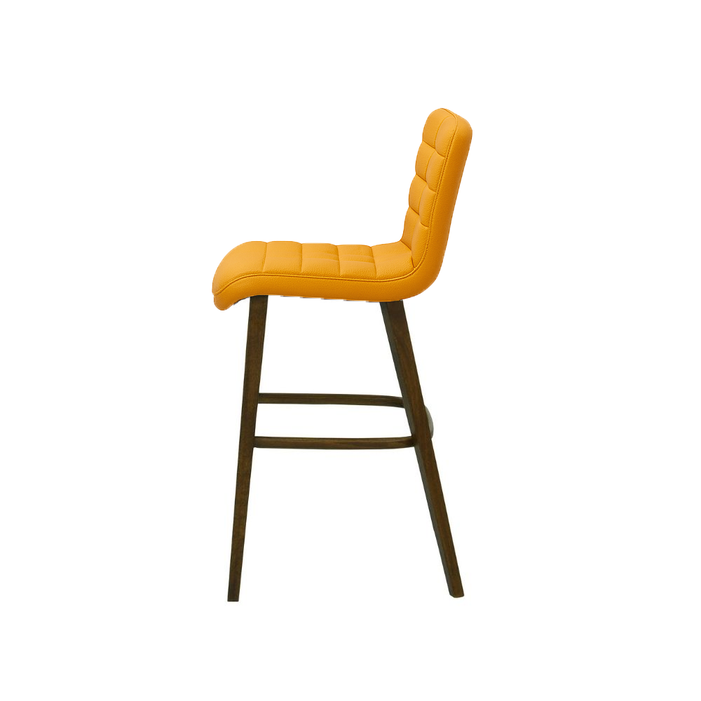Scaun bar piele naturala MARO | model RIGA