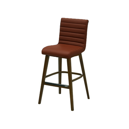 Scaun bar piele naturala MARO | model RIGA