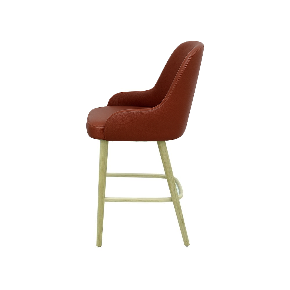 Scaun bar piele naturala | model ROCCO