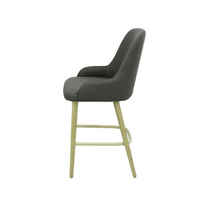 Scaun bar piele naturala | model ROCCO