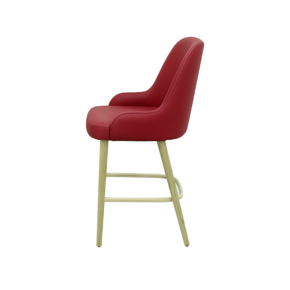 Scaun bar piele naturala | model ROCCO