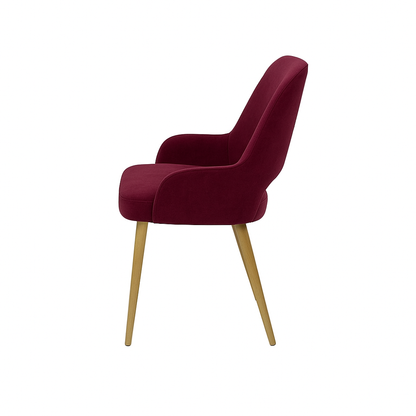 Scaun catifea VERDE | model HUGO