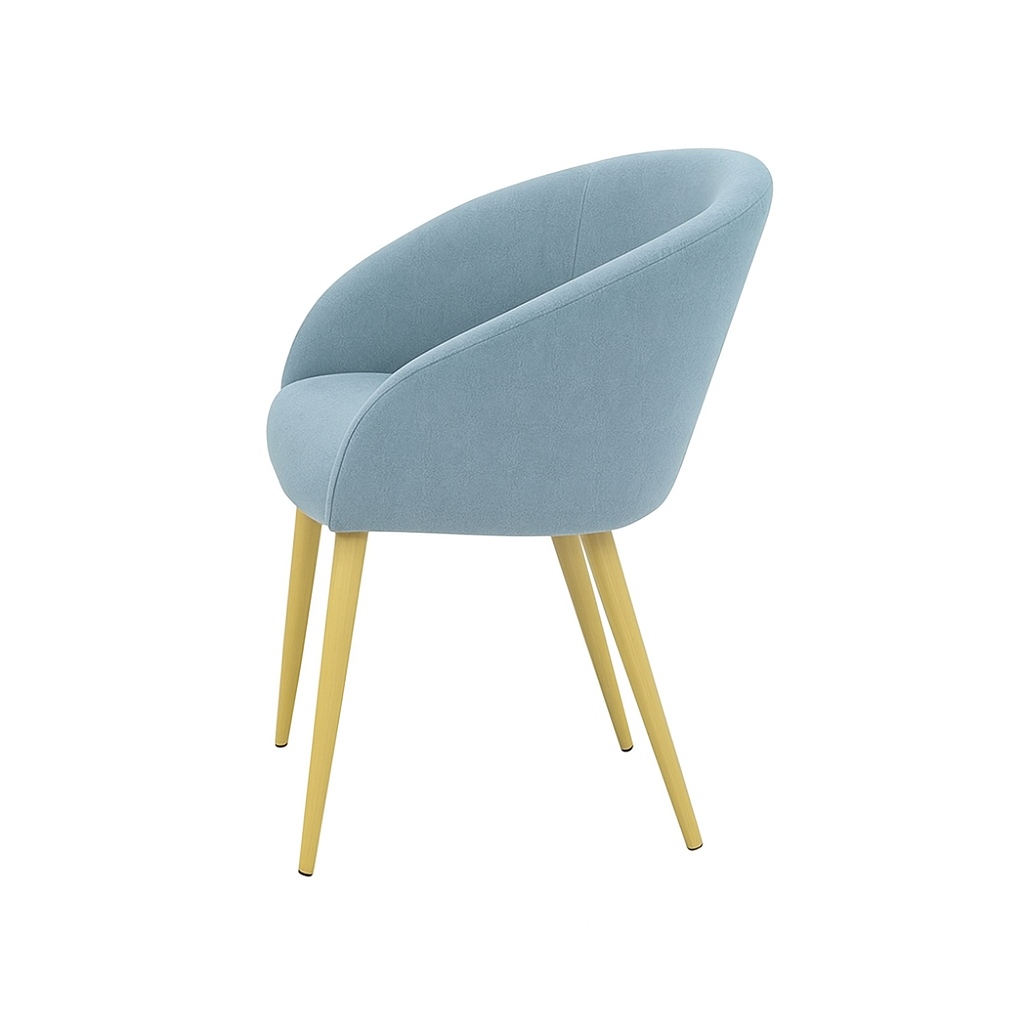 Scaun catifea ALBASTRA | model IBIS