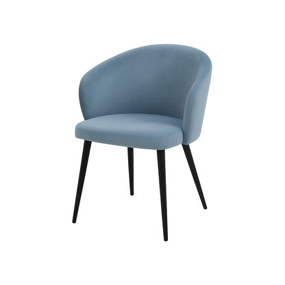 Scaun catifea GALBENA | model CAPRISO