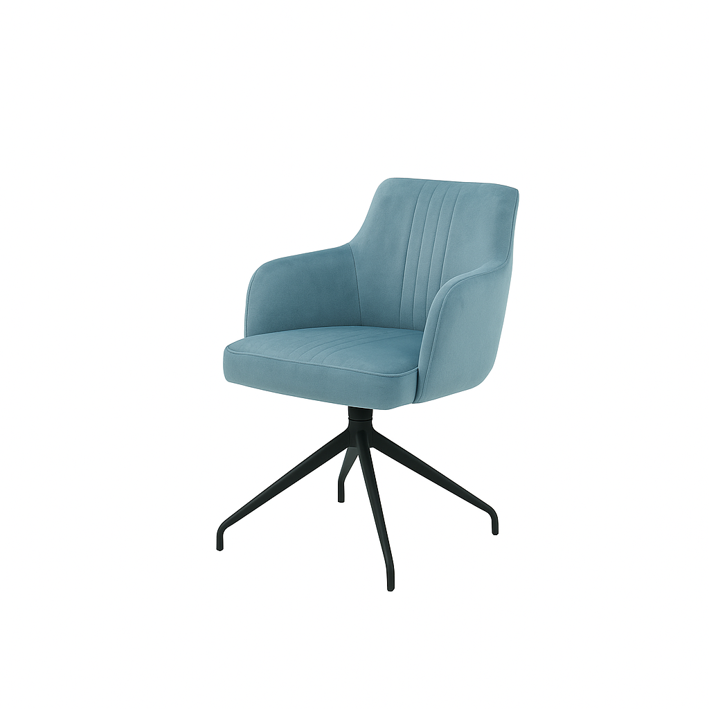 Scaun catifea VERDE | model SOHO