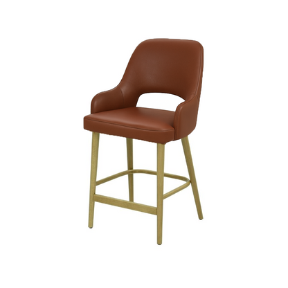 Scaun bar piele naturala | model HUGO