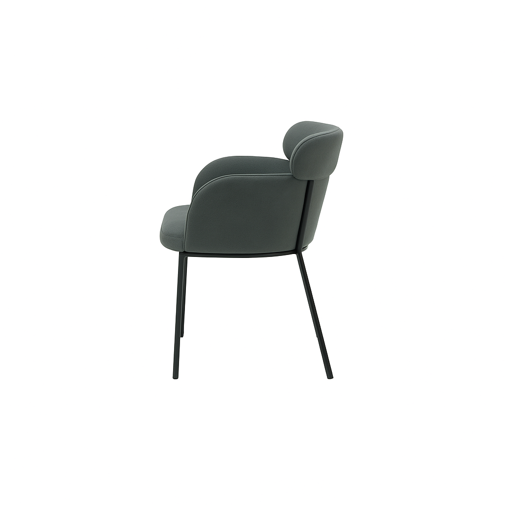 Scaun piele VERDE | model LENY