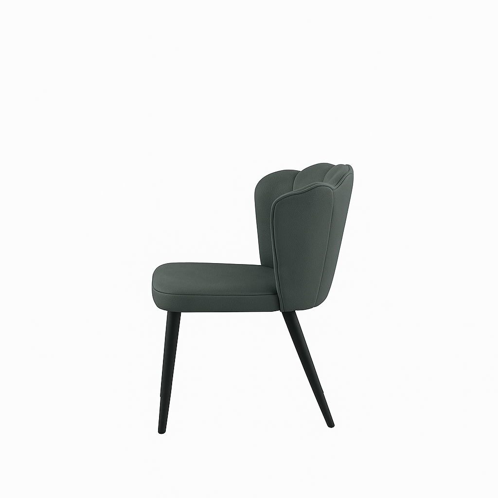 Scaun piele GALBENA | model ARIA