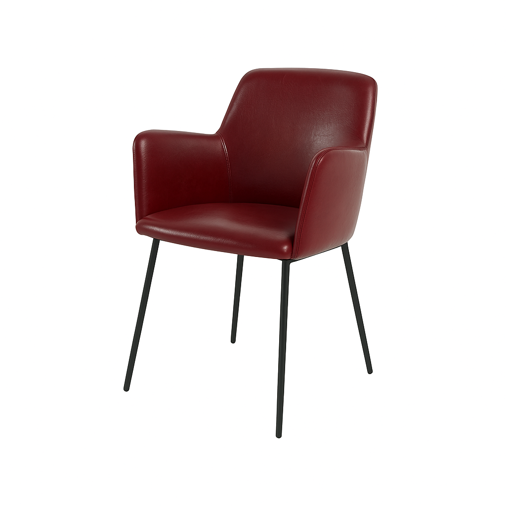 Scaun piele GALBENA | model SIGMA